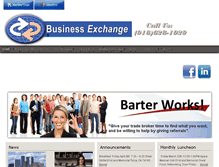 Tablet Screenshot of businessexchange.bz